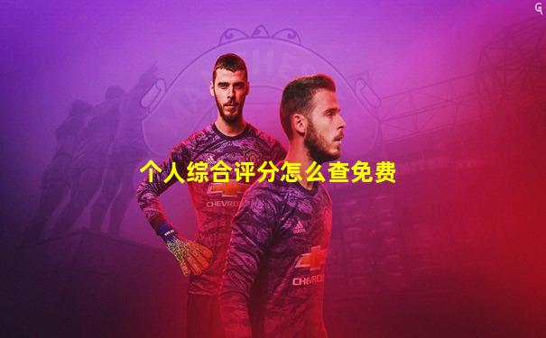 个人综合评分怎么查免费