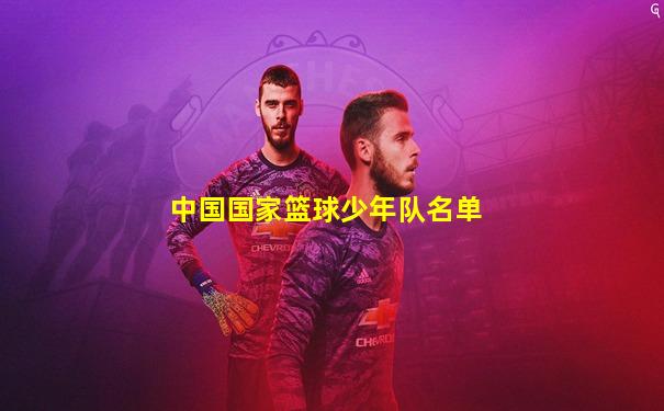 中国国家篮球少年队名单