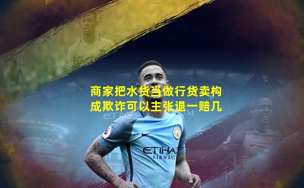商家把水货当做行货卖构成欺诈可以主张退一赔几